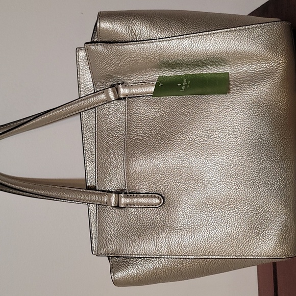 Kate Spade pale gold crossbody - Picture 3 of 5
